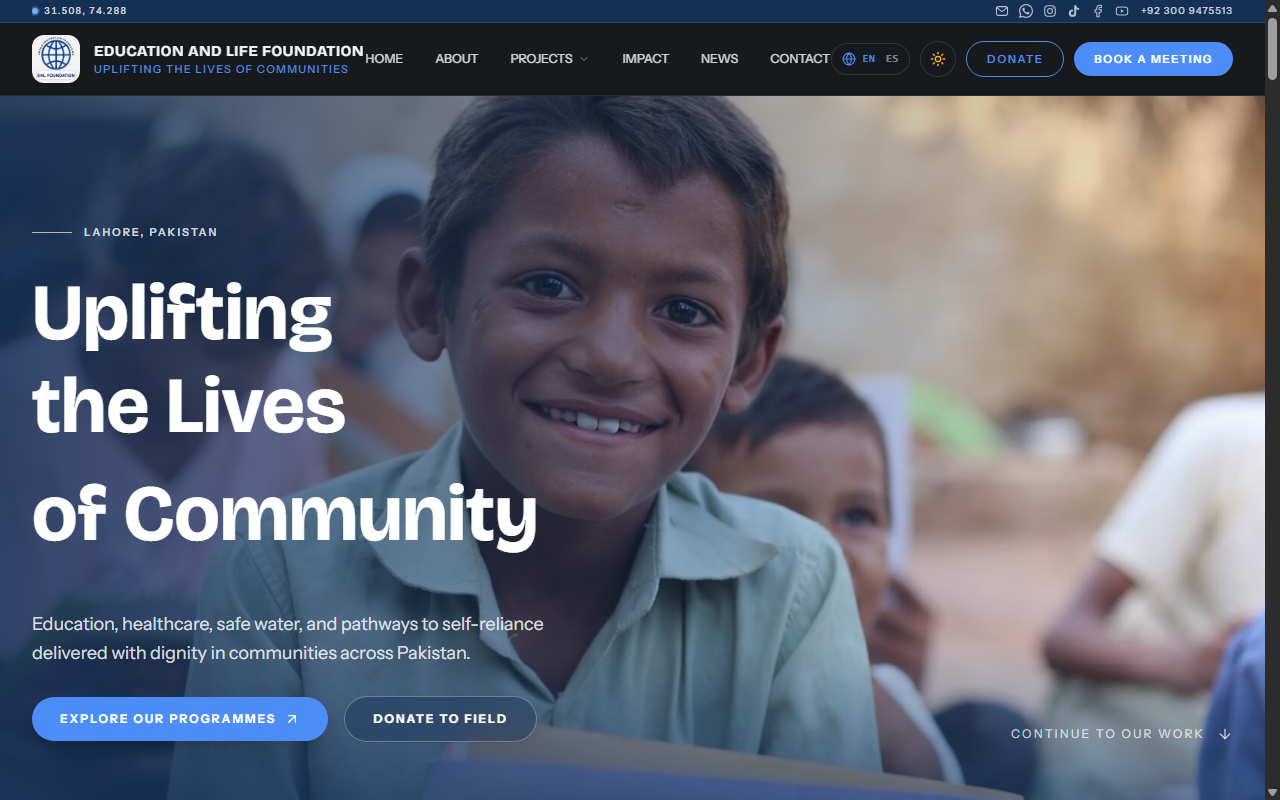 Education And Life Foundation